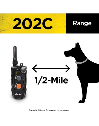 Dogtra 202C Two Dog Remote Dog Training Collar