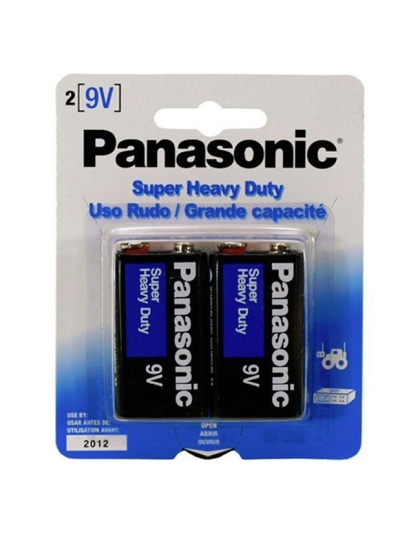 9 Volt Battery 2 Pack