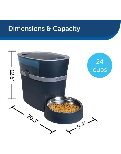 PetSafe Smart Feed Automatic Dog and Cat Feeder, Wi-Fi Enabled