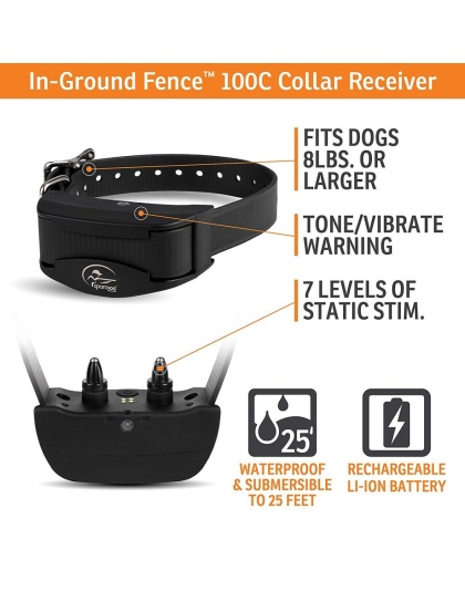SportDOG Brand In-Ground Rechargeable Fence Add-A-Dog Collar