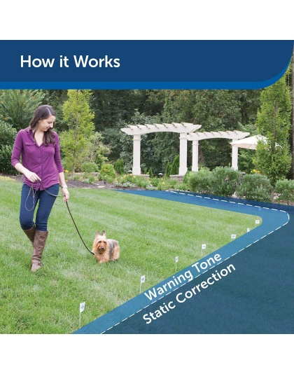 PetSafe Basic In-Ground Pet Fence ? Includes TWO Waterproof Collars