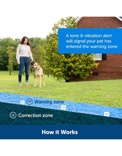 PetSafe Classic In-Ground Fence for Dogs and Cats - Includes TWO Waterproof Collars