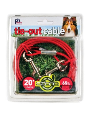 Prevue Pet Products 20 Foot Tie-out Cable Medium Duty