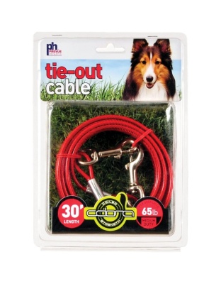 Prevue Pet Products 30 Foot Tie-out Cable Medium Duty