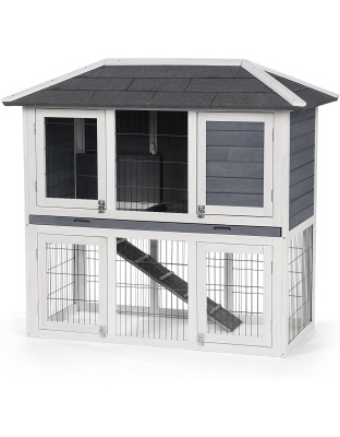 Prevue Pet Products 4601 Duplex Rabbit Hutch