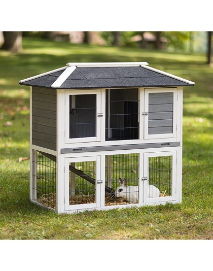 Prevue Pet Products 4601 Duplex Rabbit Hutch