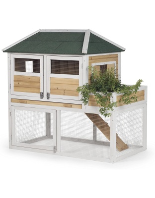 Prevue Pet Products 4701 Chicken Coop with Herb Planter