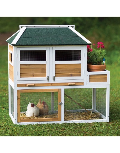 Prevue Pet Products 4701 Chicken Coop with Herb Planter