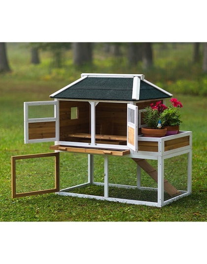 Prevue Pet Products 4701 Chicken Coop with Herb Planter