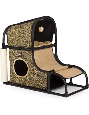 Prevue Pet Products Catville Loft - Leopard Print