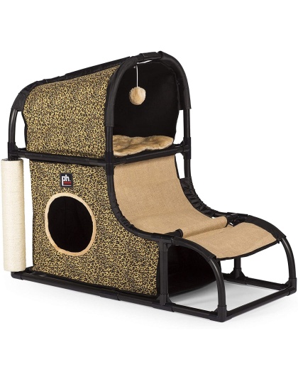 Prevue Pet Products Catville Loft - Leopard Print