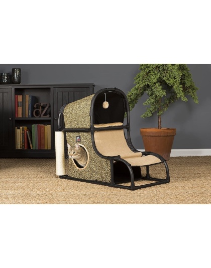Prevue Pet Products Catville Loft - Leopard Print