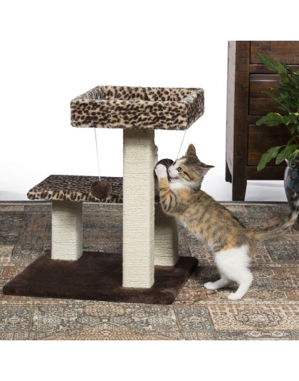 Prevue Pet Products Kitty Power Paws Leopard Terrace