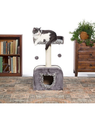 Prevue Pet Products Kitty Power Paws Shag Hideaway