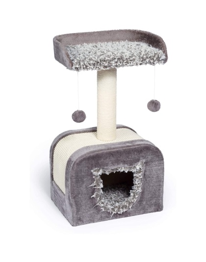 Prevue Pet Products Kitty Power Paws Shag Hideaway