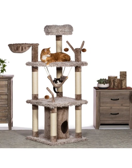 Prevue Pet Products Kitty Power Paws Siberian Mountain Cat Furniture