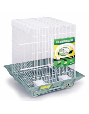 Clean Life Small Flight Cage - Red & Black