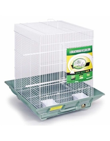 Clean Life Small Flight Cage - Red & Black