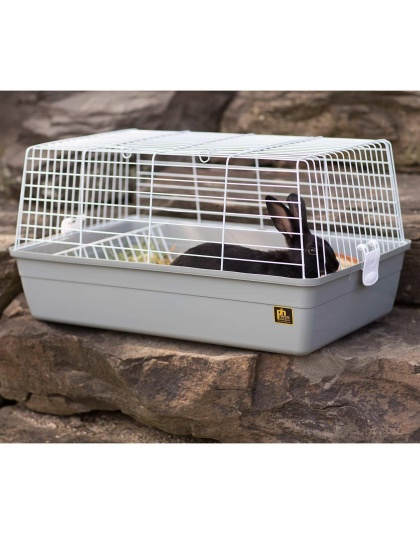Prevue Pet Products Bella Small Animal Cage - Gray