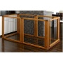 6 Panel Convertible Elite Pet Gate - Black