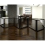 6 Panel Convertible Elite Pet Gate - Black