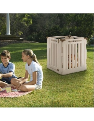Convertible Indoor Outdoor 4 Panel Pet Playpen