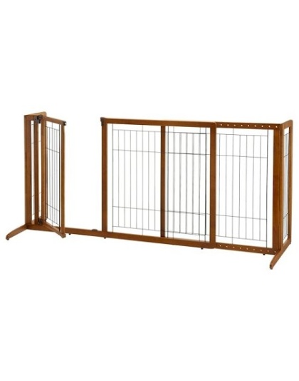 Large Deluxe Freestanding Pet Gate