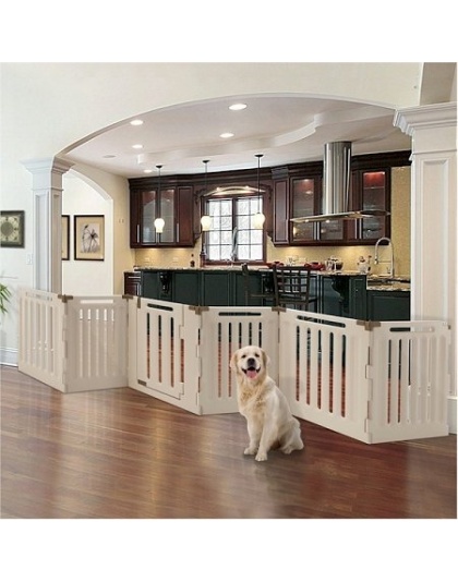 Convertible Indoor Outdoor 6 Panel Pet Playpen