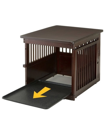 Richell End Table Dog Crate - Medium