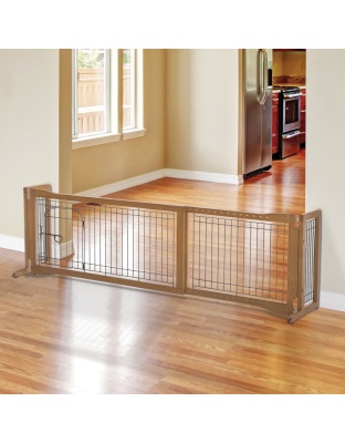 Pet Sitter Freestanding Pet Gate Plus