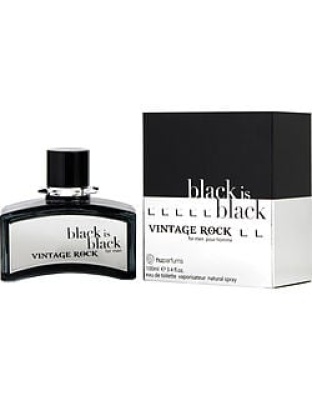 BLACK IS BLACK VINTAGE ROCK by Nuparfums