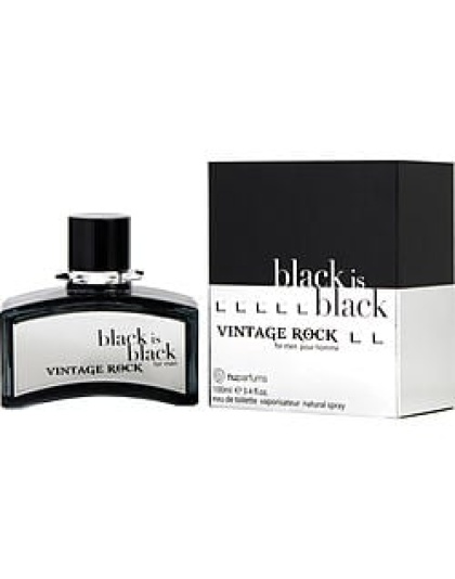 BLACK IS BLACK VINTAGE ROCK by Nuparfums