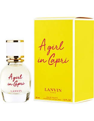 A GIRL IN CAPRI by Lanvin