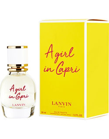 A GIRL IN CAPRI by Lanvin
