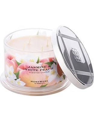 HOMEWORX JASMINE & WHITE PEACH by Slatkin + Co.