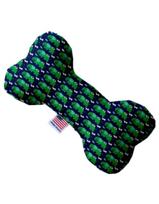 Elephants and Butterflies 10 inch Canvas Bone Dog Toy