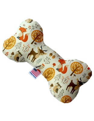 Fox and Friends 10 inch Canvas Bone Dog Toy