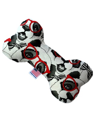 Hip Pandas 10 inch Canvas Bone Dog Toy