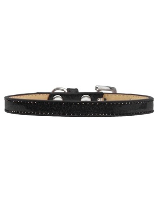 Plain Ice Cream Collars Black Size 16
