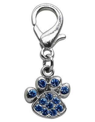 Lobster Claw Paw Charm Blue