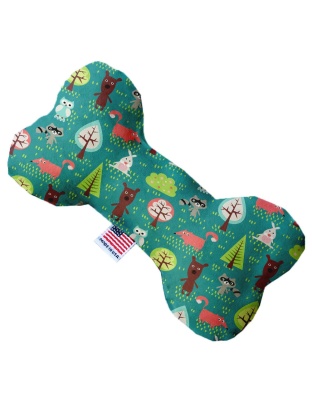 Forest Follies 10 inch Canvas Bone Dog Toy