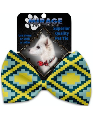 Yellow Southwest Pet Bow Tie