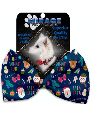 Christmas Party Pet Bow Tie Collar Accessory with Velcro