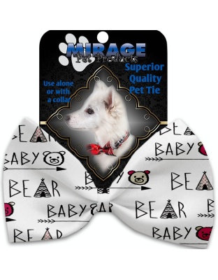 Baby Bear Pet Bow Tie Collar Accessory with Velcro