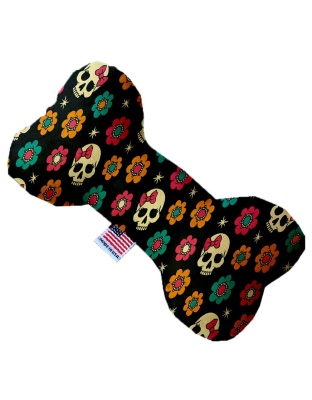 Sugar She Skulls 10 Inch Bone Dog Toy