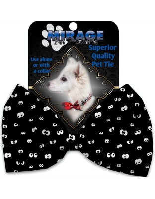 Eyes Eyes Everywhere Pet Bow Tie Collar Accessory with Velcro