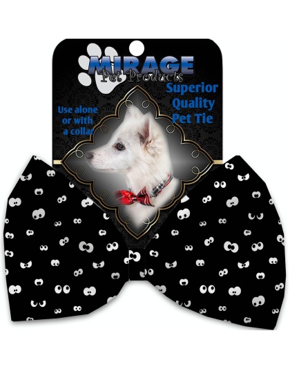 Eyes Eyes Everywhere Pet Bow Tie Collar Accessory with Velcro