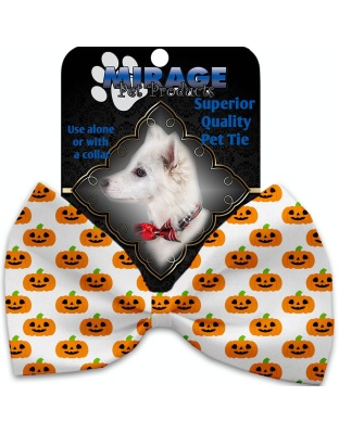 Happy Pumpkins Pet Bow Tie Collar Accessory with Velcro