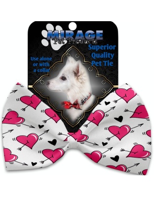 Hearts and Arrows Pet Bow Tie