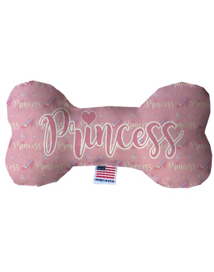 Princess 10 inch Fluffy Bone Dog Toy